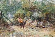 Frederick Mccubbin Study of Poultry by Frederick McCubbin oil on canvas